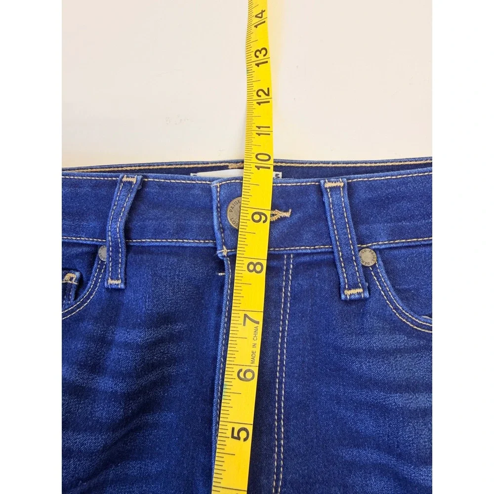 Paige Hoxton Ankle Jeans‎ Womens 27 Blue Excellent High Rise Skinny Arla WJ794